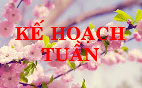 Kế hoạch chủ nhiệm từ 9-3-2020 đến 16-3-2020