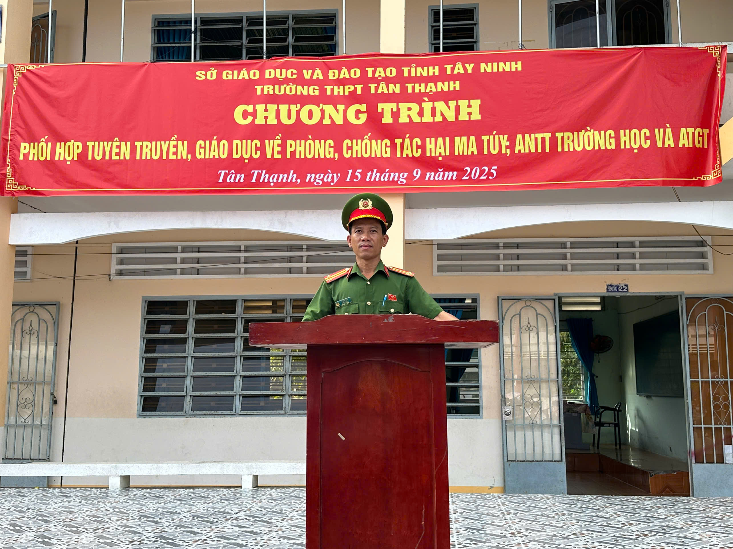 TUYÊN TRUYỀN GIÁO DỤC VỀ PHÒNG CHỐNG TÁC HẠI MA TÚY, ANTT TRƯỜNG HỌC VÀ ATGT 2025